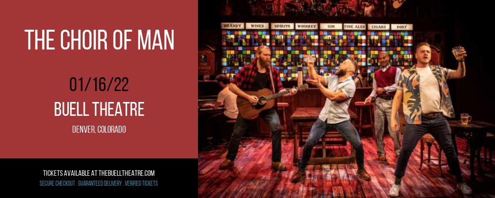 The Choir of Man at Buell Theatre