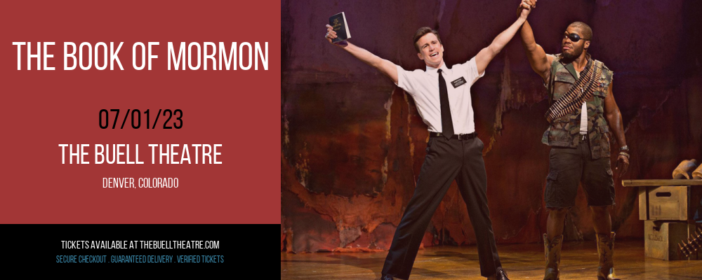 The Book of Mormon at Buell Theatre