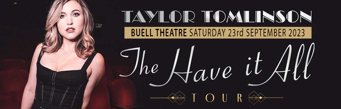 Taylor Tomlinson at Buell Theatre